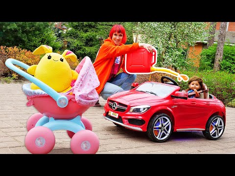 Fuel for the car & more videos for kids - Mommy for Lucky kids' show | Baby toys for kids