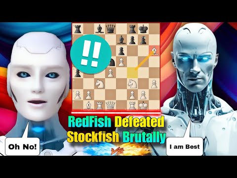 RedFish Finally DEFEATED Stockfish 17 By Playing A 200% Accurate Chess Game | Chess Strategy | AI