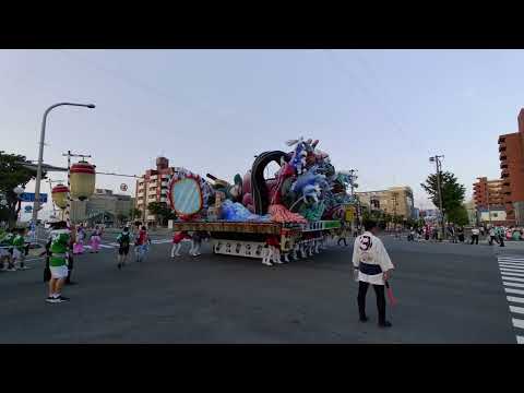 【ねぶた祭】開始直前の街の喧騒 -The hustle and bustle of the city just before the festival starts- #ねぶた祭り #ねぶた祭り