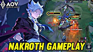 AOV : NAKROTH GAMEPLAY | IN JUNGLE - ARENA OF VALOR LIÊNQUÂNMOBILE ROV