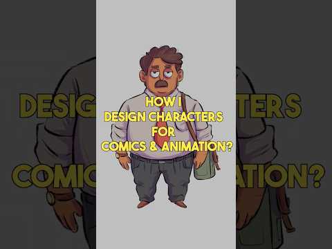 How to Design Characters for Comics and Animation