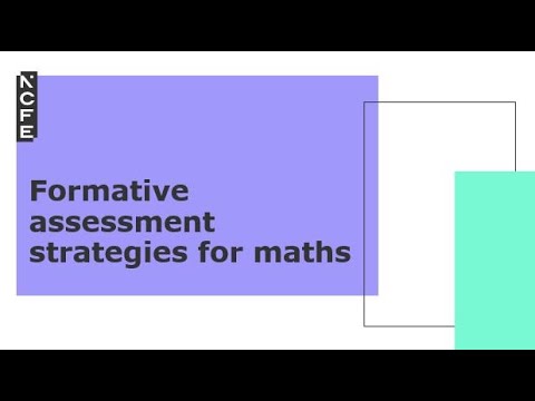 CPD Maths: Formative Assessment