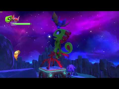 Yooka Laylee - Galleon Galaxy! and the rest of Hivory Towers