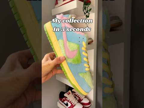 Sneaker collection in 5️⃣ seconds #sneaker #nike #shoes #sneakerhead #fyp