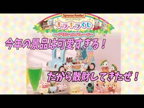 大満足！シルバニアファミリー「キラキラくじ2024」結構散財したけど！