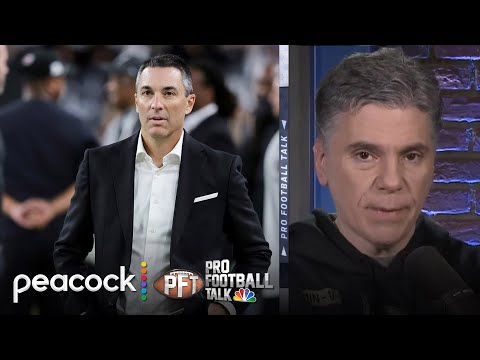 Raiders keep Tom Telesco as GM despite firing Antonio Pierce | Pro Football Talk | NFL on NBC