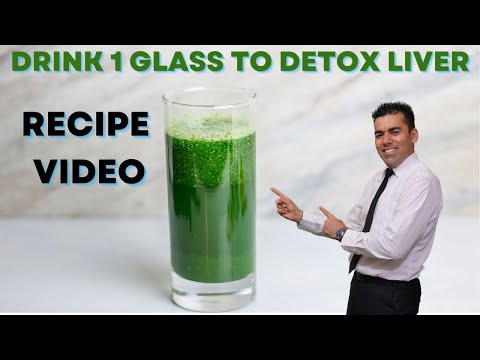 Detox Liver with this drink's one glass daily! Here's the recipe...