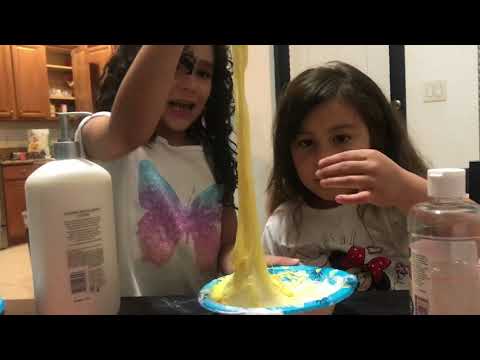 How to make fluffy slime with clear glue