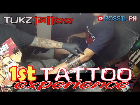 MY FIRST TATTOO || Masakit Nga Ba?? || Polynesian Arm Band || TUKZ TATTOO