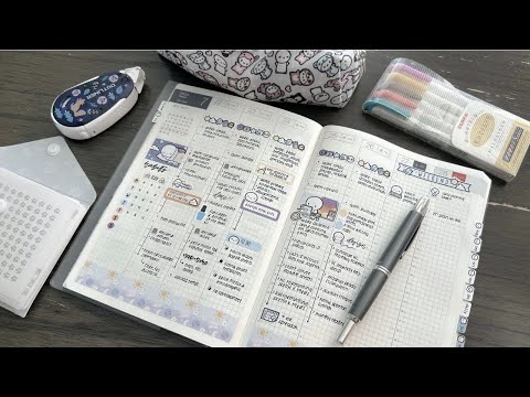 Weekly Plan With Me: Sunrise to Sunset | Hobonichi Cousin Avec