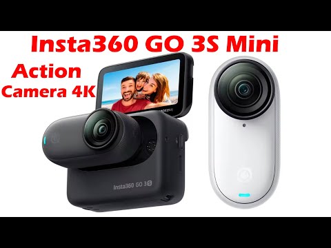 Insta360 GO 3S Mini Action Camera 4K 10m Waterproof Small Tiny Stabilization Sport Cam Insta 360 GO3