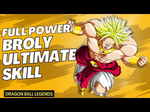 FULL POWER BROLY ULTIMATE SKILL DRAGON BALL LEGENDS + REDEEM CODES