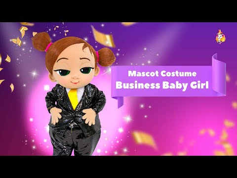 Business Baby Girl Mascot Costume