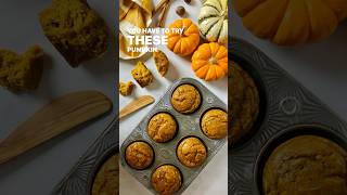 Healthy Pumpkin Spice Muffins