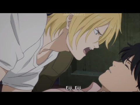 Ash x Eiji moments #30 - Eiji gets shot while saving Ash