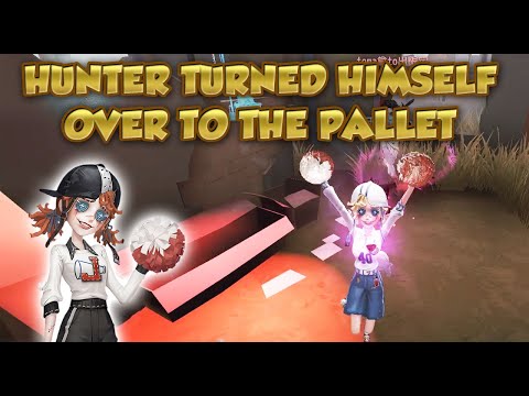 Hunter Turned Himself Over To The Pallet | Identity V | 第五人格 | 제5인격 | Cheerleader