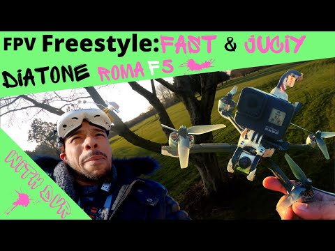 FPV Freestyle: Fast And Juicy Flight Test With The Roma F5