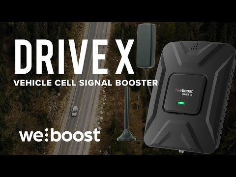 Drive X – Cost-effective multi-user vehicle cell signal booster | weBoost