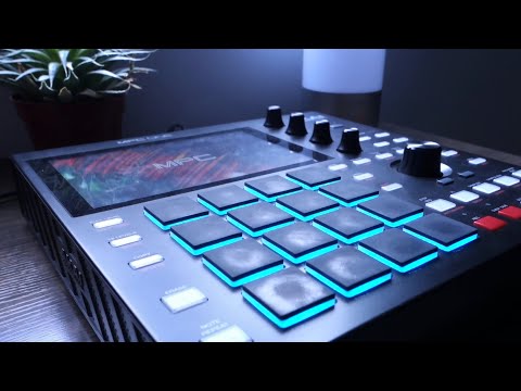 Making a chill MPC One beat while it rains