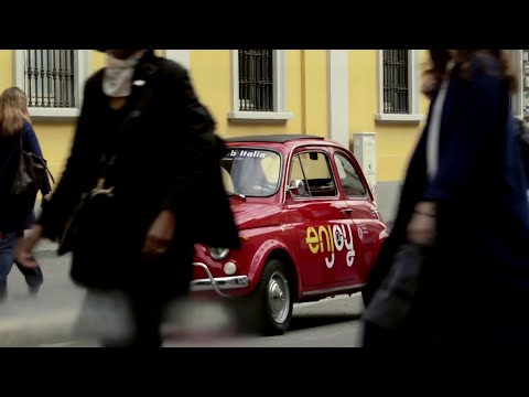 旧チンクエチェントのカーシェアリング【PV】＆ 旧車から新型フィアット500に至る60年の歴史（2017 Fiat UK）