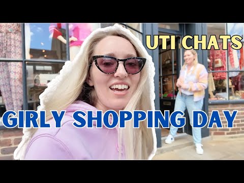 ☀️DAY IN LIFE VLOG |🫣UTI chats, girly shopping & Disney store event