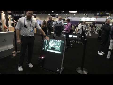 Uneekor EYE Sim at the 2024 PGA Merchandise Show