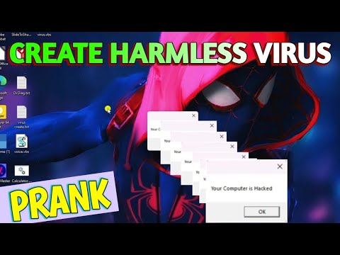 How to Create Harmless Virus Using Notepad | Create Virus Prank