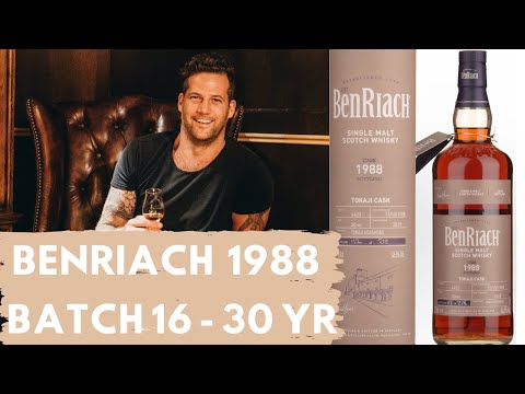 1988 Benriach 30 Year Old Batch 16 Single Cask Tokaji Cask Cask Strength Single Malt Scotch Whisky