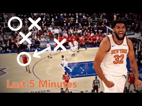 Last 5 Minutes of Knicks Defense vs Bulls