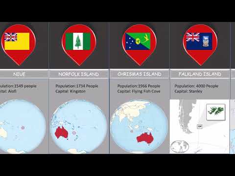 LEAST POPULATED COUNTRIES / CAPITALS OF SMALL COUNTRIES