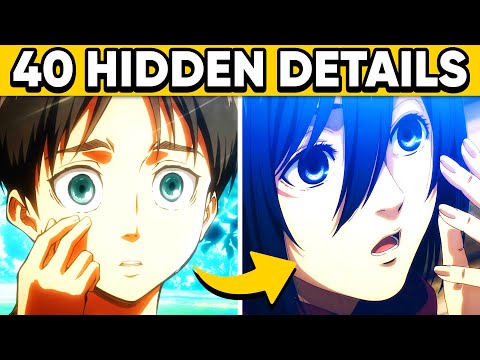 40 Hidden Secrets YOU Missed in Attack on Titan