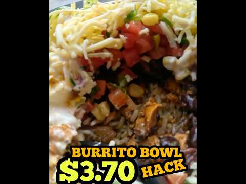 $3.70 CHIPOTLE BURRITO BOWL HACK 🤫