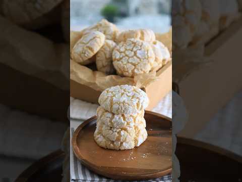 Amazing Eggless Amaretti Cookies #dessert #cookies #cake