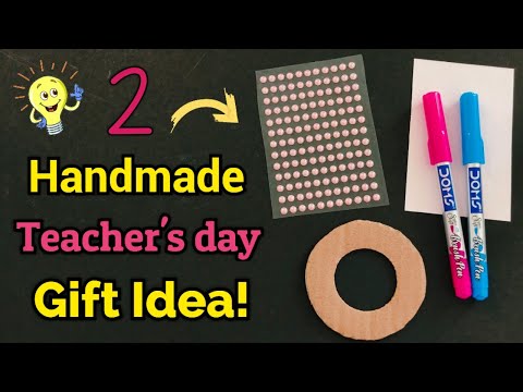 2 handmade teachers day gift ❤️ teachers day gift idea/ teachers day card/teachers day greeting card