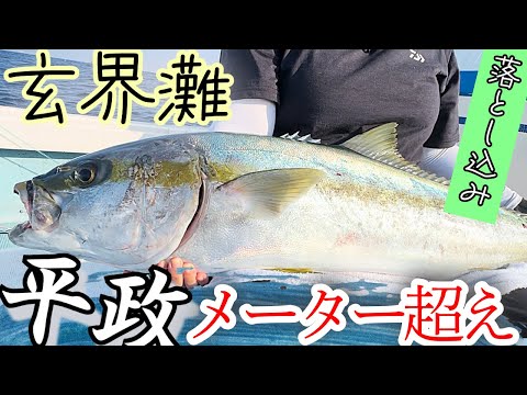 【落とし込み釣り】豪運すぎるお嫁様…初の玄界灘で大物相手に激闘の末…