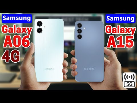 Galaxy A06 4G Vs Galaxy A15 5G | Specs Comparison ✨ Which One's Better?