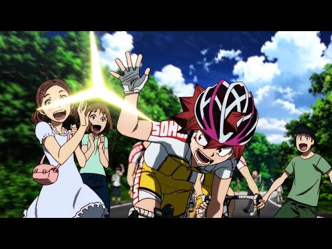 Yowamushi Pedal 2nd Season || 鳴子は新技「アームストロング・クライム」を披露することにした。疲れ果てた鳴子は後ろに下がり、ついには縁石に衝突してしまう。#5