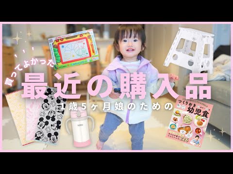 【ベビー用品】1歳5ヶ月の娘のための購入品6点紹介！ストローマグ/おもちゃ/幼児食レシピ本/ベビー服　baby haul