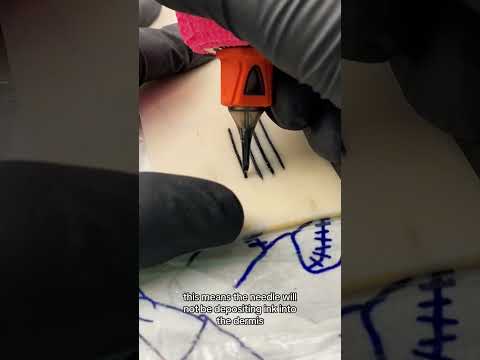 HOW DEEP DOES THE NEEDLE GO INTO YOUR SKIN WHEN GETTING TATTOOED