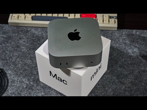 ASMR Unboxing - Mac Mini!