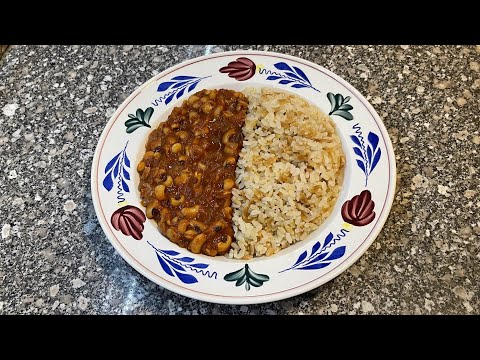 Black eyed beans (Lobia)  ( اللوبيا بالطريقة المصرية )