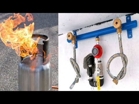 How To Install Of Double Gas Cylinder Setup At Home