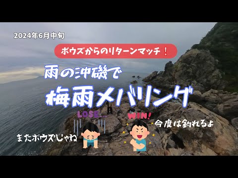 雨の沖磯で【梅雨メバリング】ボウズからのリターンマッチ❕