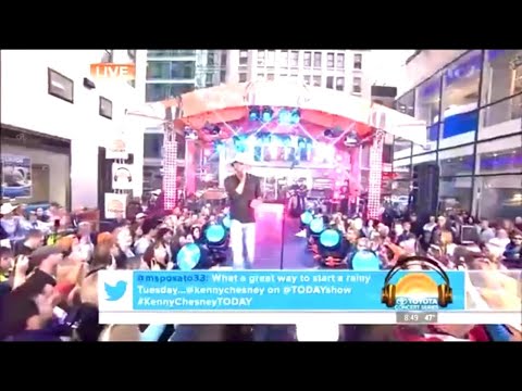 Kenny Chesney - Somewhere With You - Live - Hemingway's Whiskey - Rockefeller Center - NYC - 9/23/14