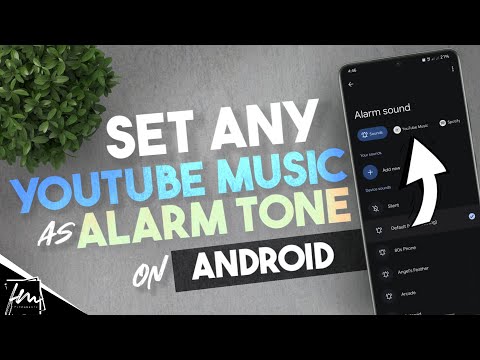 How to set any YouTube music as a Alarm tone on Android