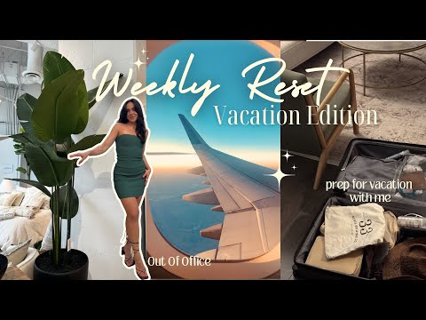 Prep for Vacation With Me ✨ pack with me, digital planning, updating my budget