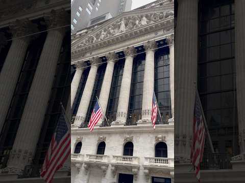 The New York Stock Exchange is located in the Financial District of Lower Manhattan,NYC! #nyse #nyc