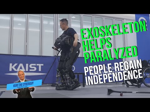 Exoskeleton helps paralyzed people regain independence | Kurt the CyberGuy