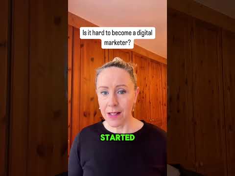 Is it hard to become a digital marketer?