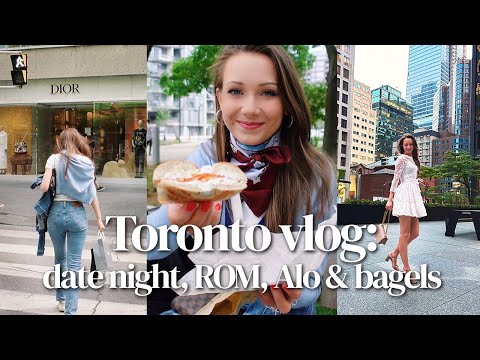 TORONTO VLOG: Best Food Spots, Date Night, Shopping & Sightseeing 🌆🛍️🍔